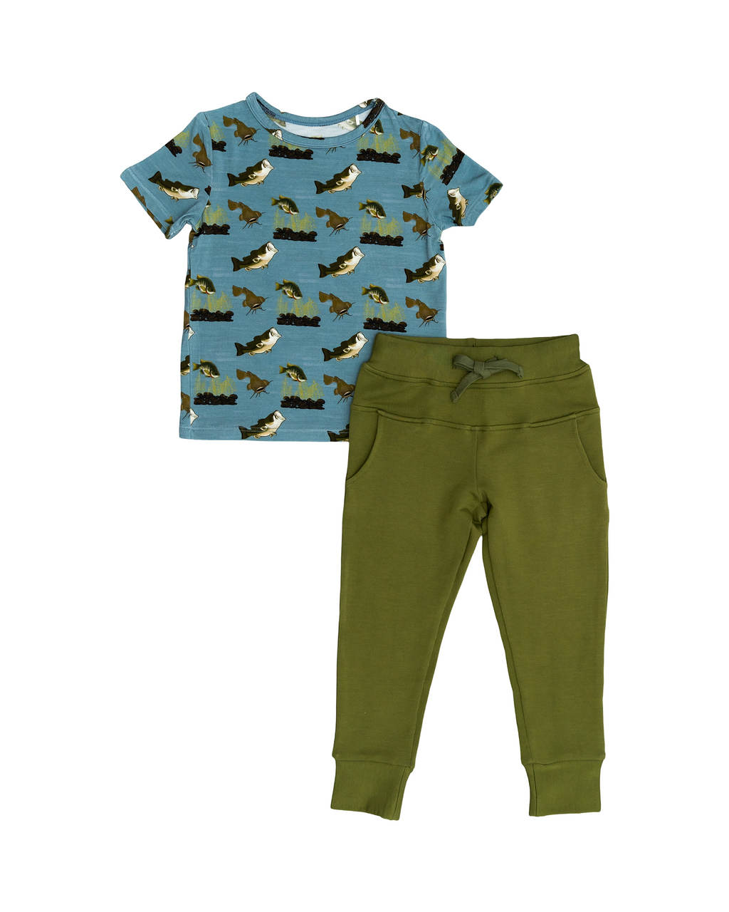 Malakai Bamboo Tee + Jogger Set