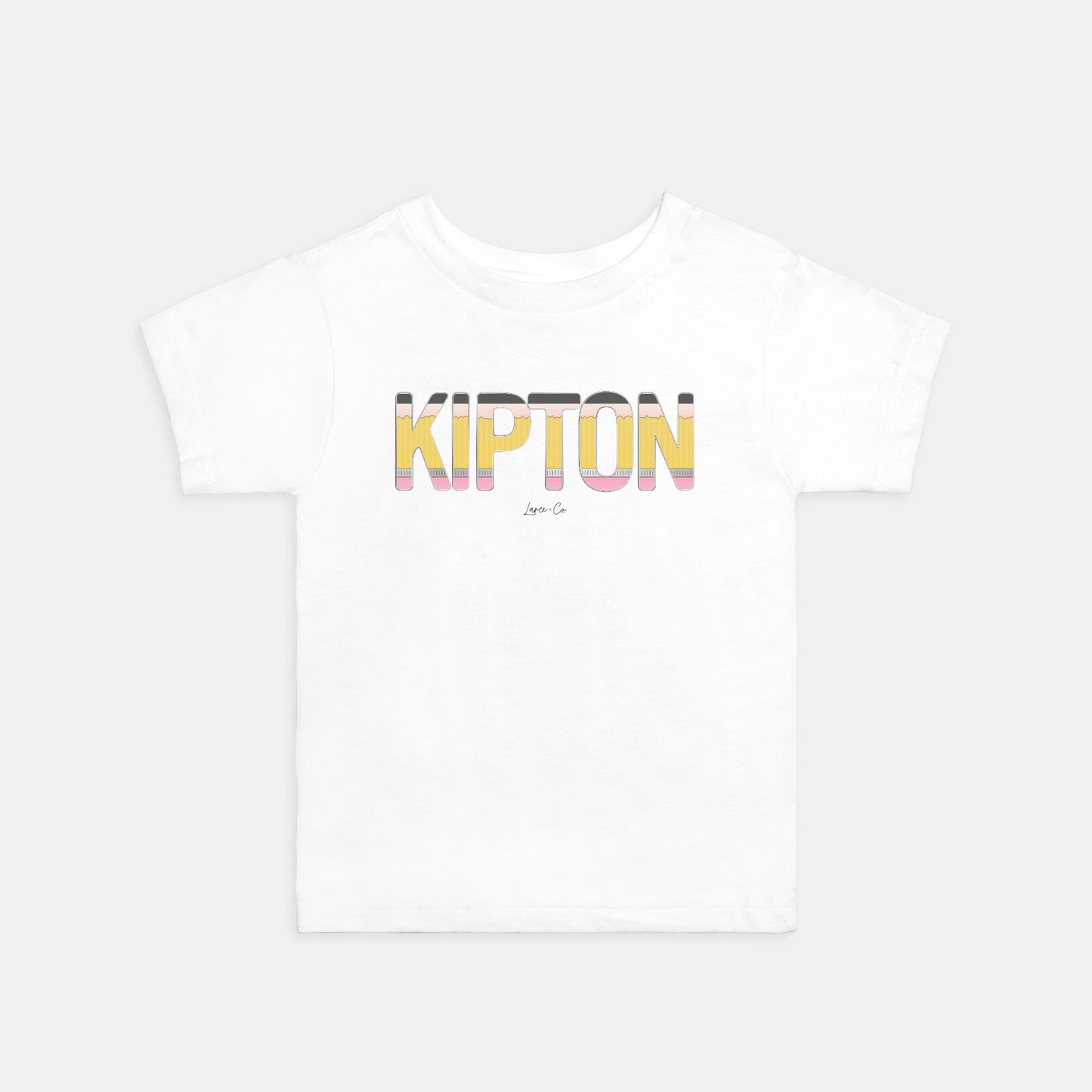 Personalized Pencil Kids Tee