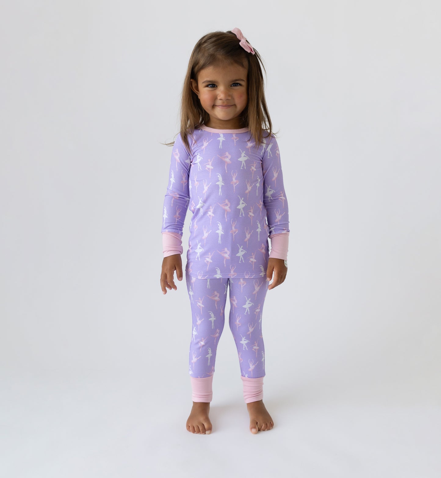 Lillian Ballerinas Bamboo 2-Piece Long Sleeve Set