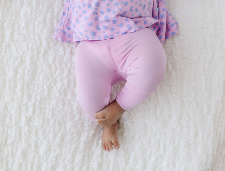 Lillian Pink Bamboo Leggings