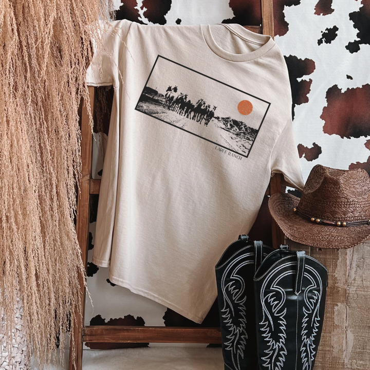 Into The West Adult Tee | Laree Ranch