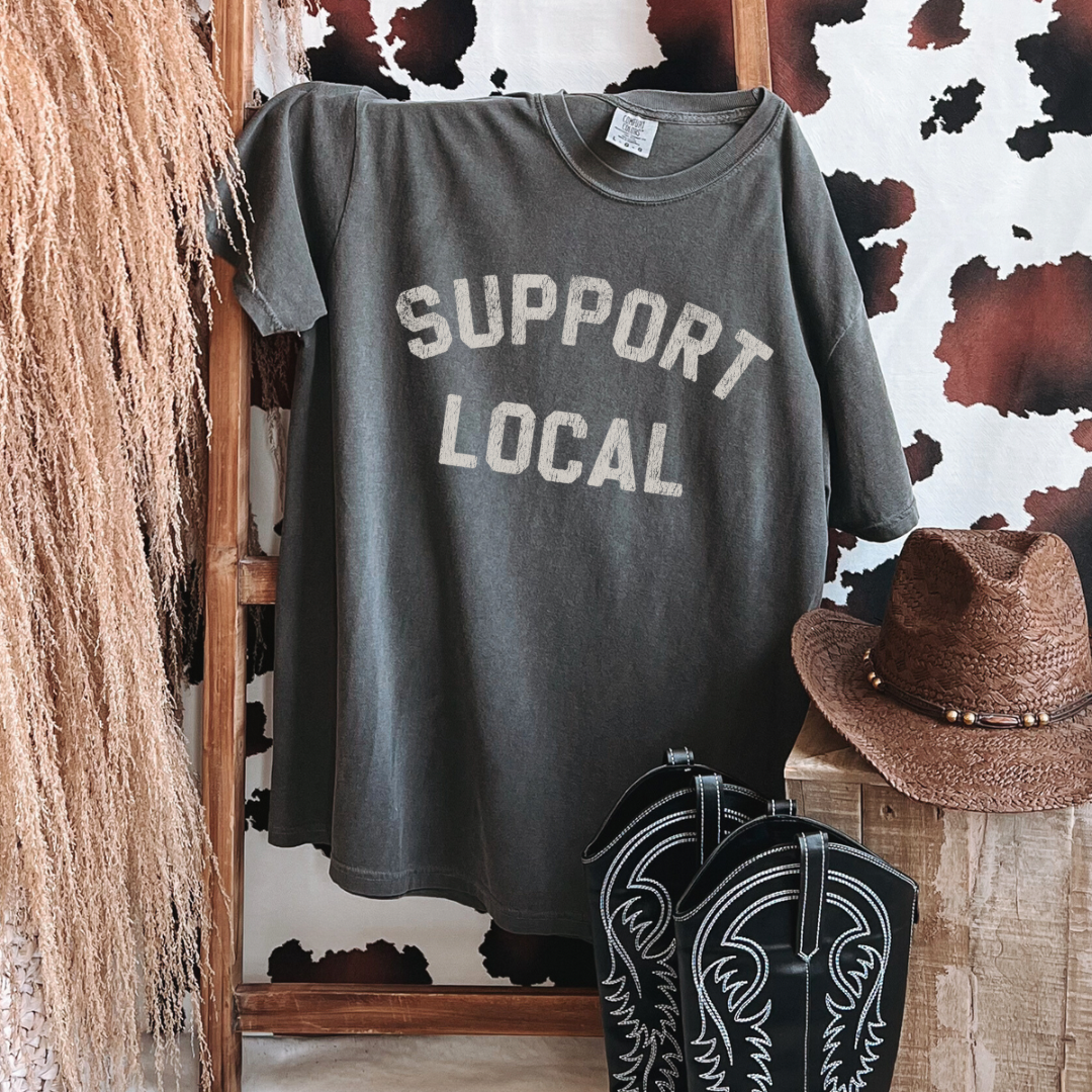 Support Local Adult Tee | Laree Ranch