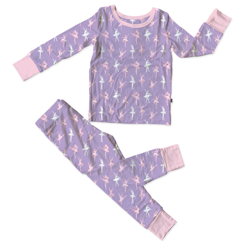 Allie Stripe Bamboo 2-Piece Set main image 1