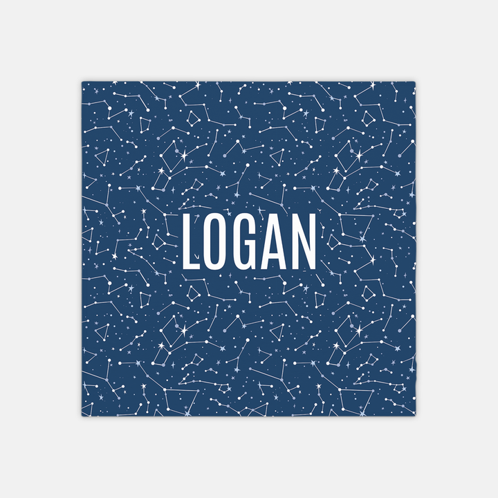 Logan Galaxy Personalized Swaddle