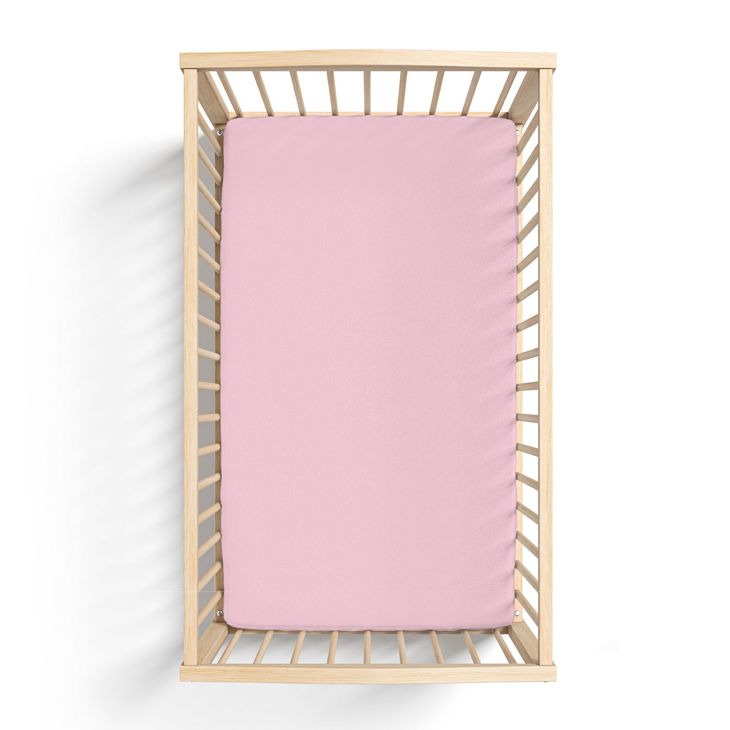 Lillian Pink Bamboo Crib Sheet-Crib Sheet-Laree + Co.