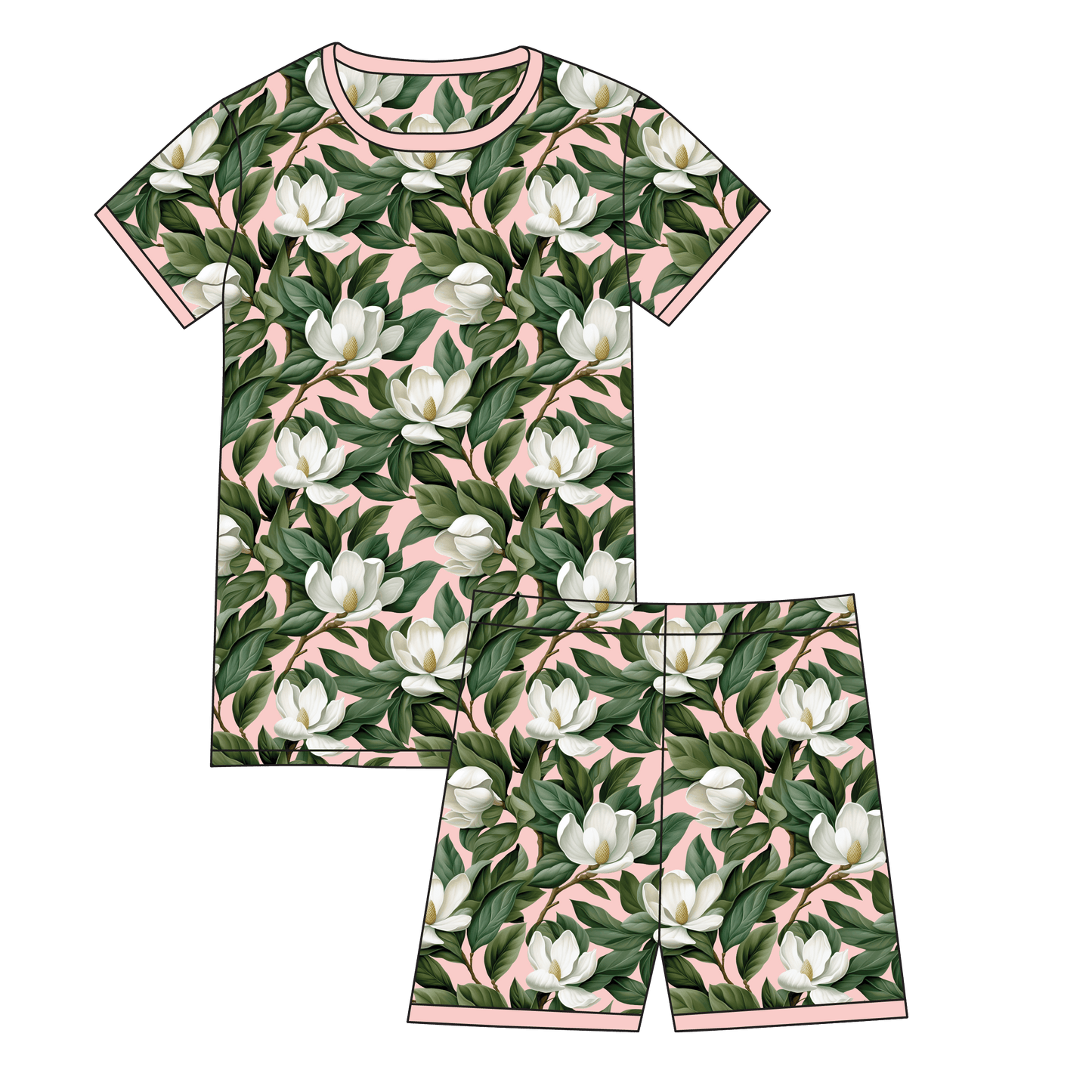 Magnolia Bamboo 2-Piece Short Set