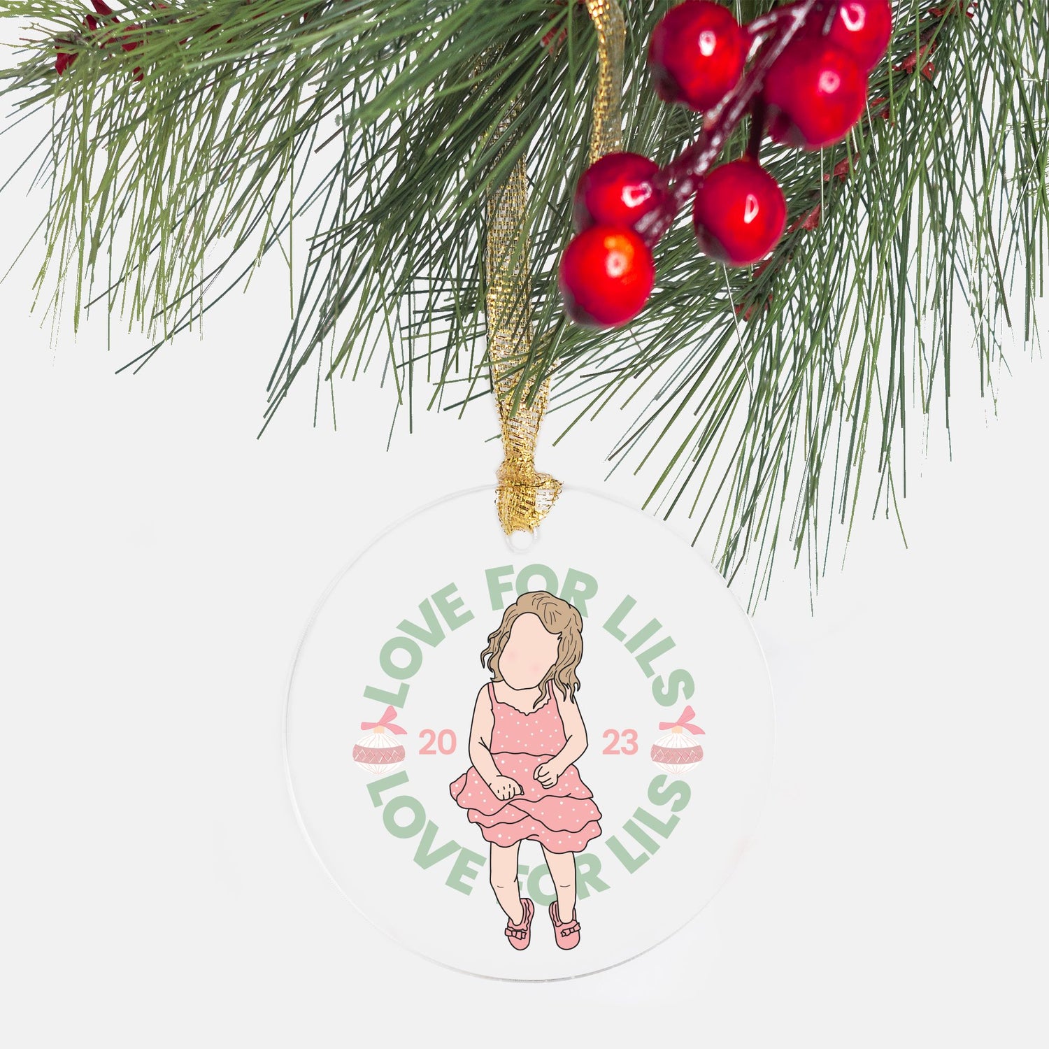 Lillian Christmas Ornament