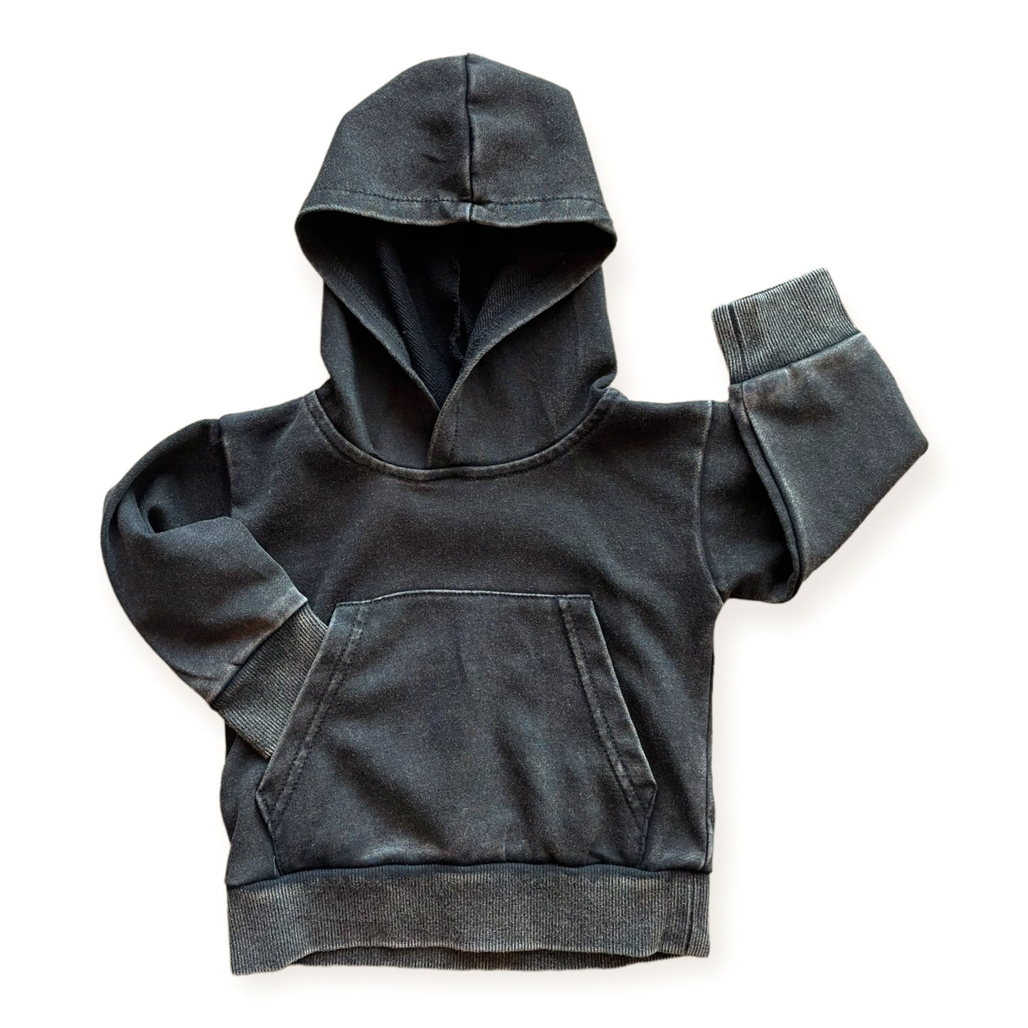 Onyx Stonewash Kids Hoodie