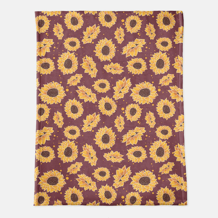Sunflower Minky Blanket