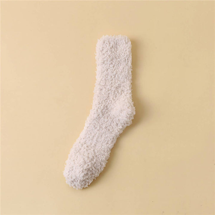 WOMEN LEISURE SOLID COLOR SOCKS