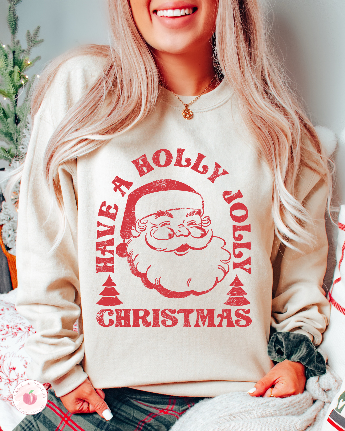 Have A Holly Jolly Christmas - Christmas Crewneck Sweatshirt