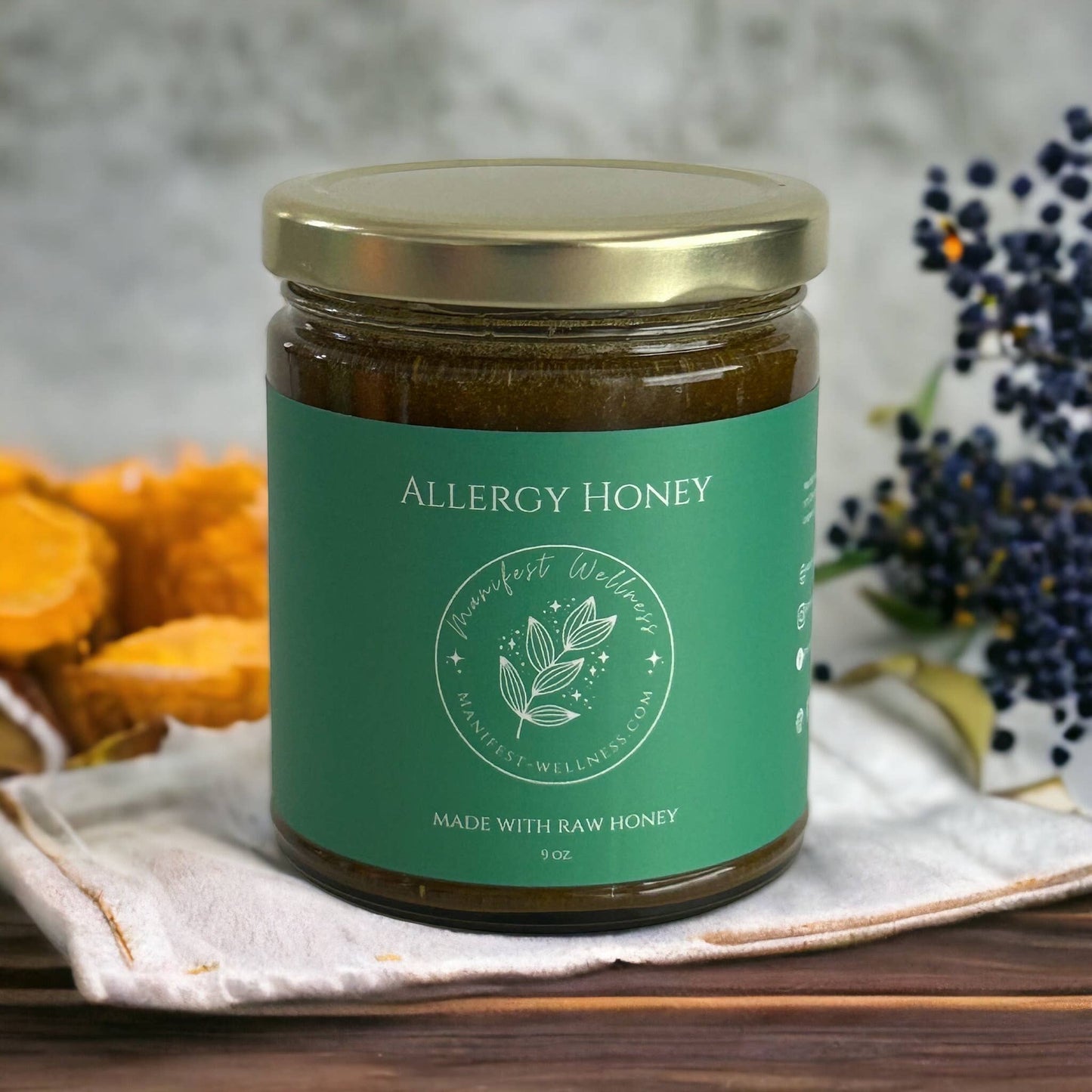 Allergy Support Herbal Honey Electuary Raw Honey and Herbs