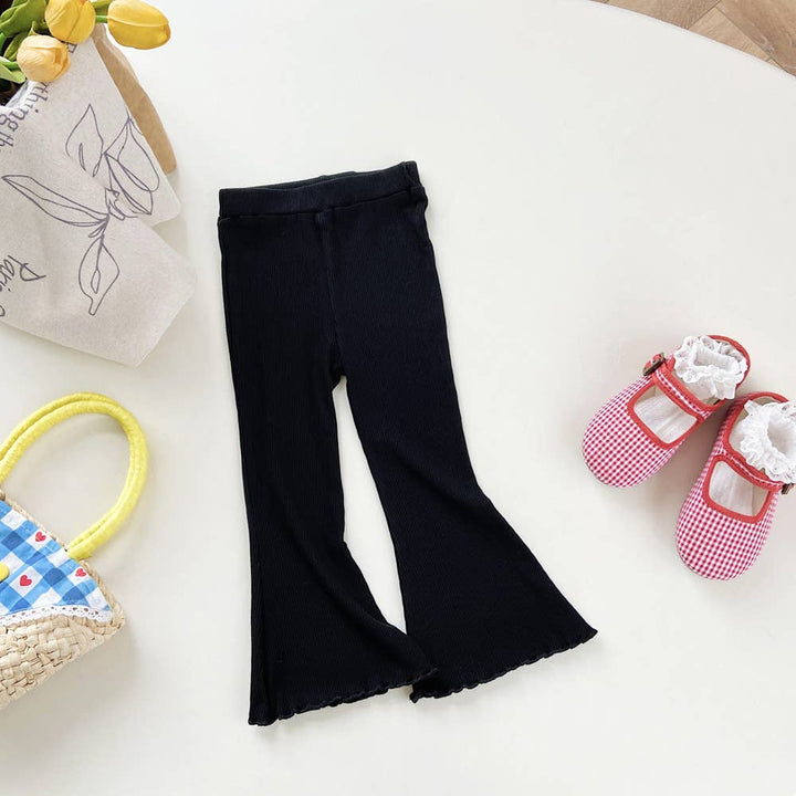 Girls Stretch Flared Bell Pants