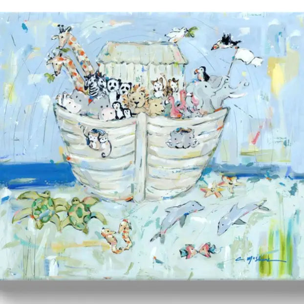 "Noah's Ark" Canvas