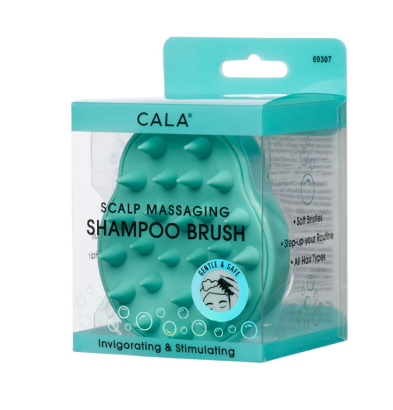 CALA Scalp Massaging Shampoo Shower Hair Brush