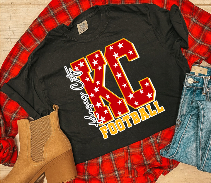 KC FOOTBALL STARS TEE