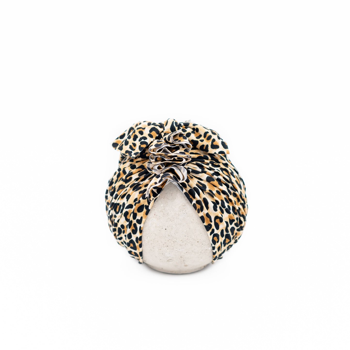 Head Wrap Hat - Leopard