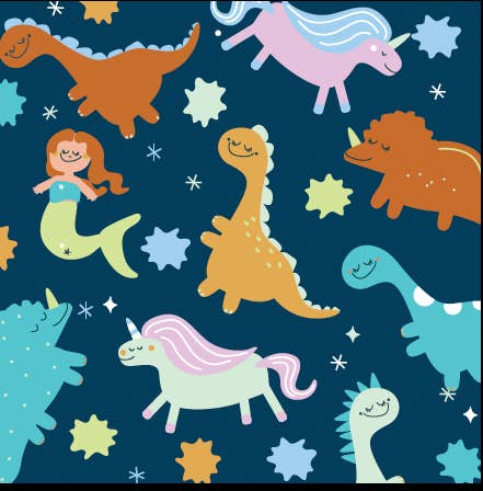 Mythical Creatures Baby Paper