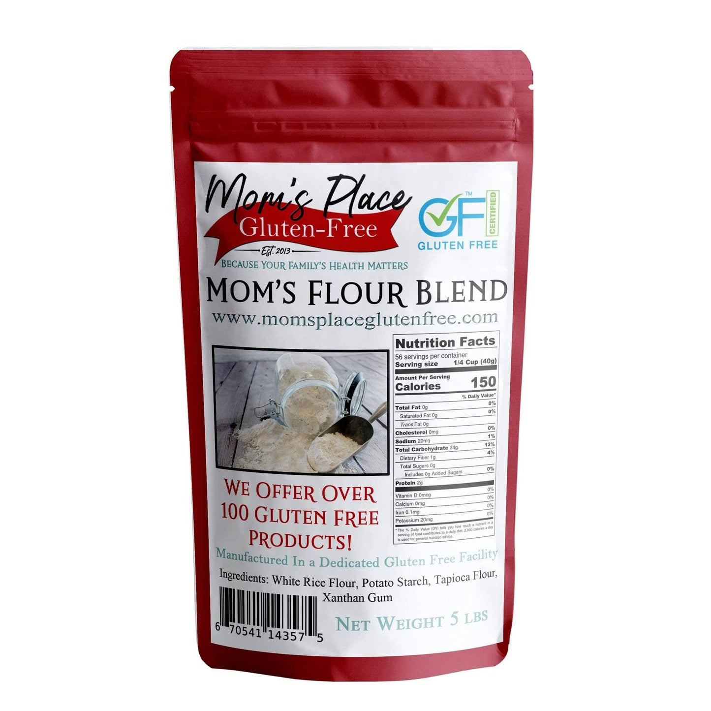 Mom's Best Gluten-Free Flour Blend - 2LB