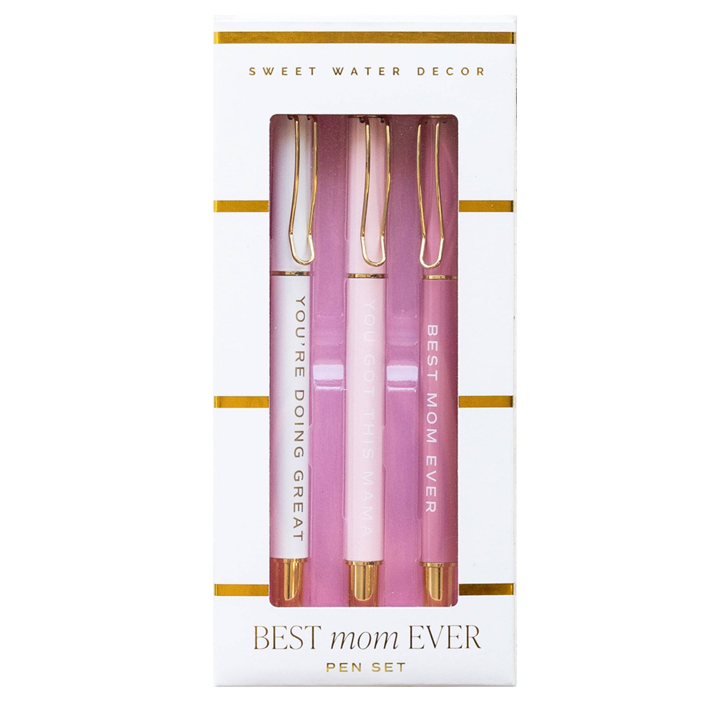 Best Mom Ever Metal Pen Set - Mother's Day Gifts