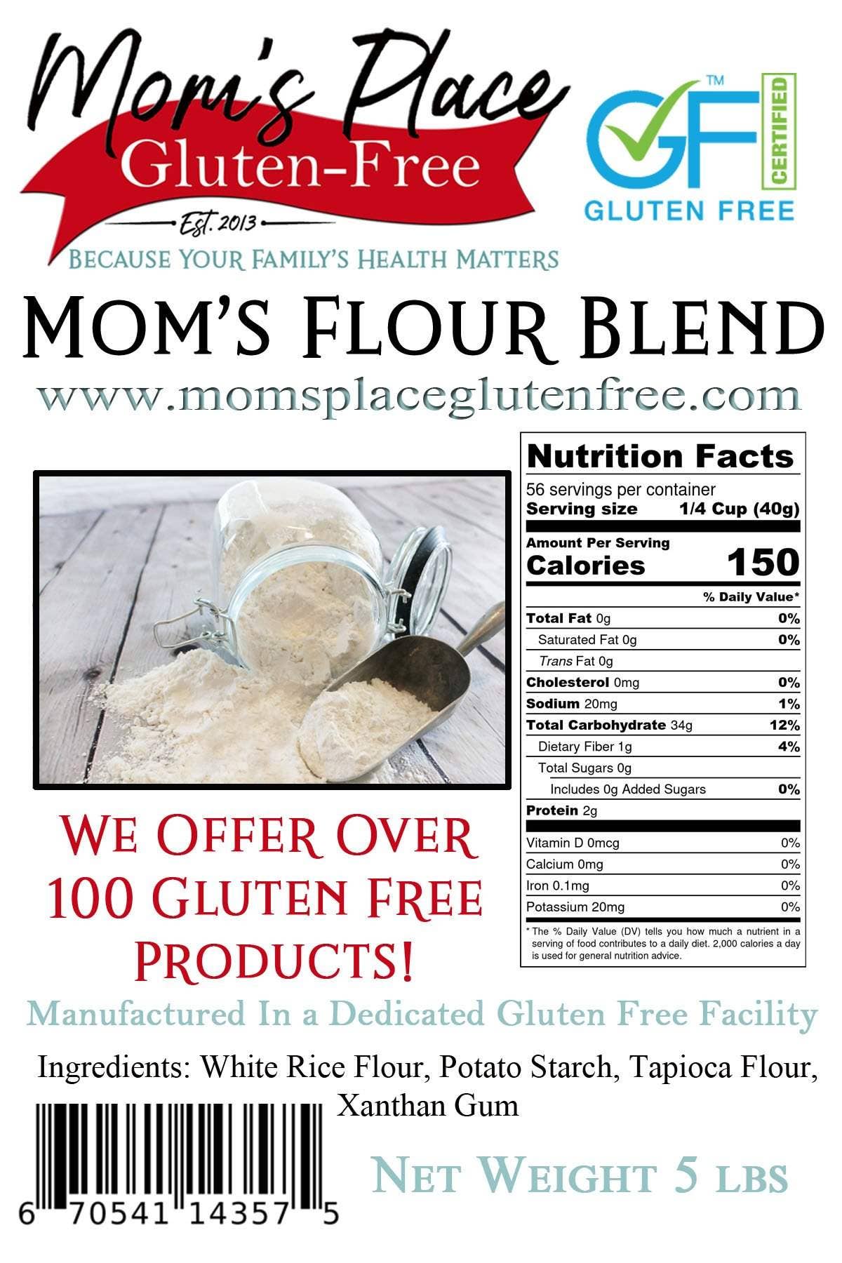 Mom's Best Gluten-Free Flour Blend - 2LB