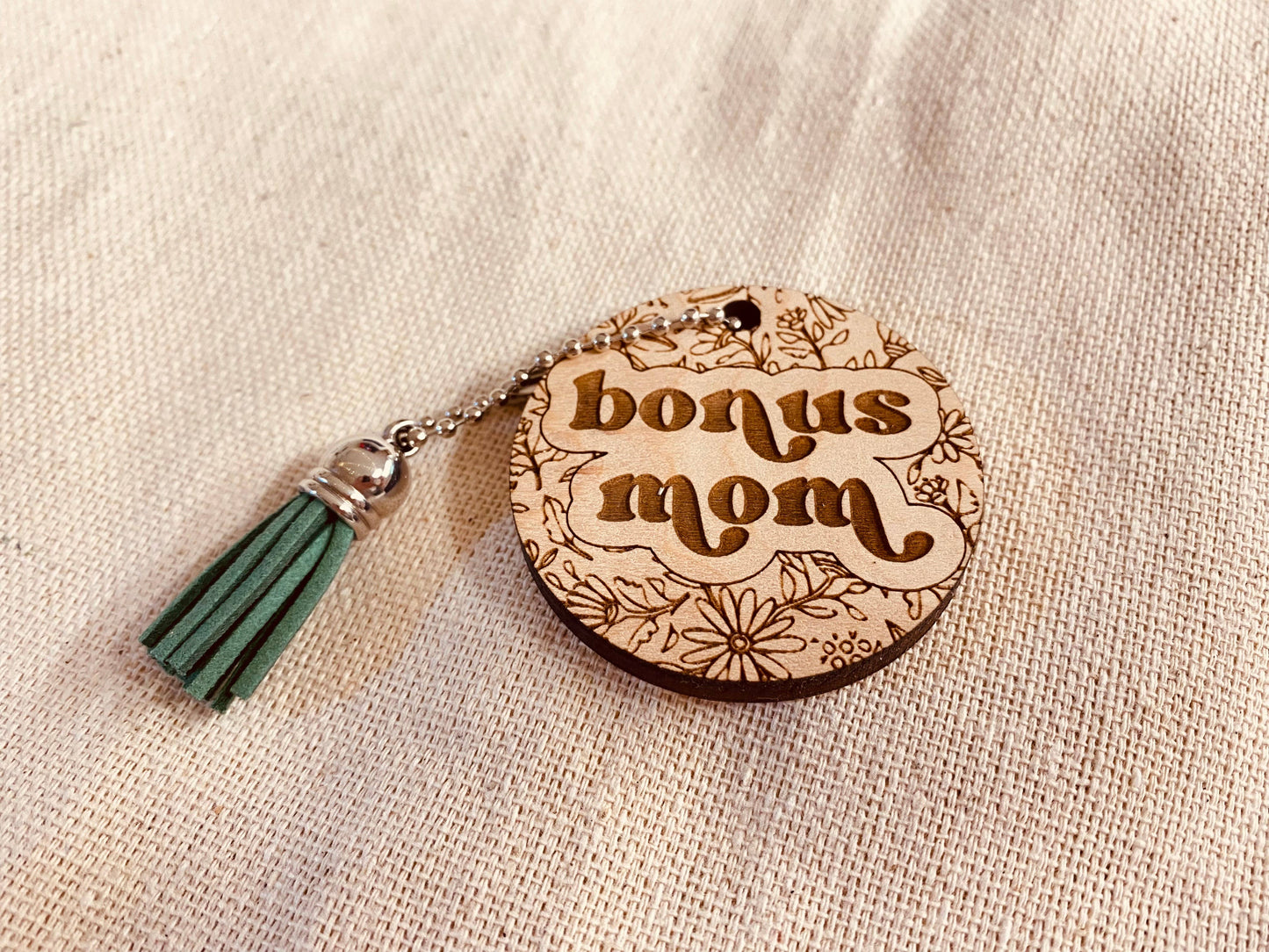 Bonus Mom Keychain