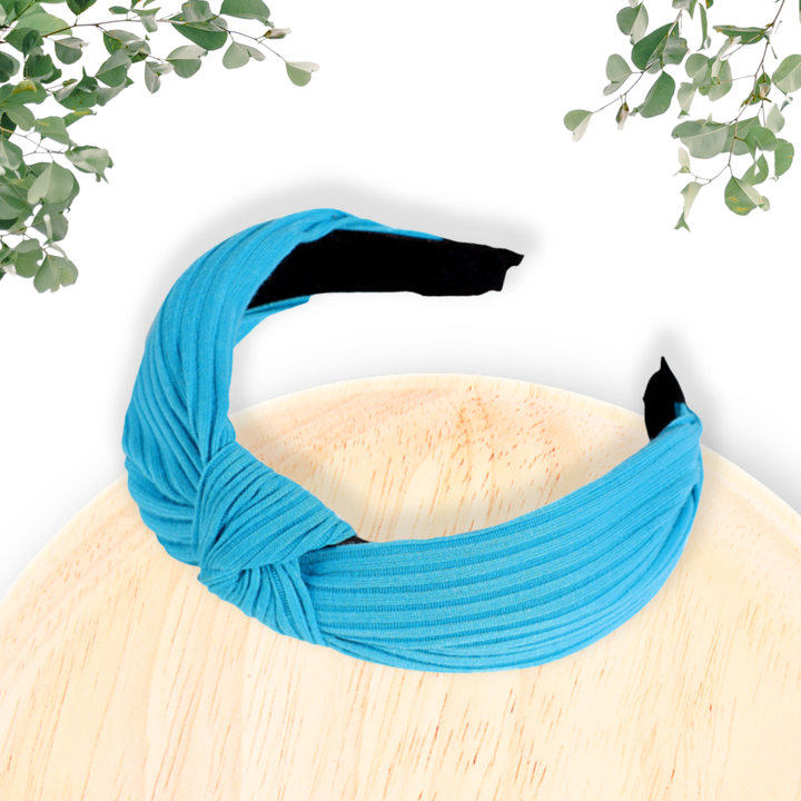 Soft Knit Headband - Turquoise