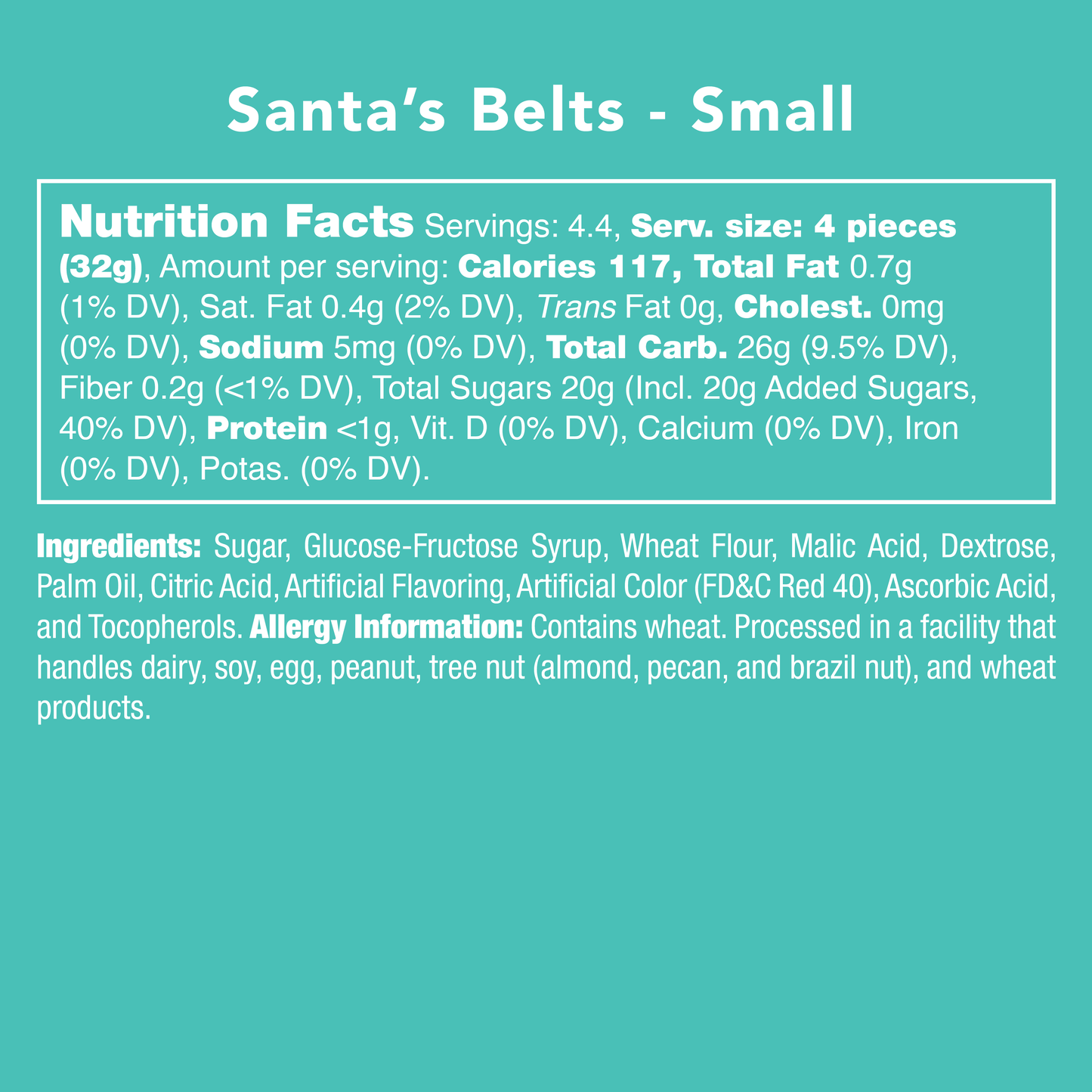 Santa's Belts *HOLIDAY COLLECTION*