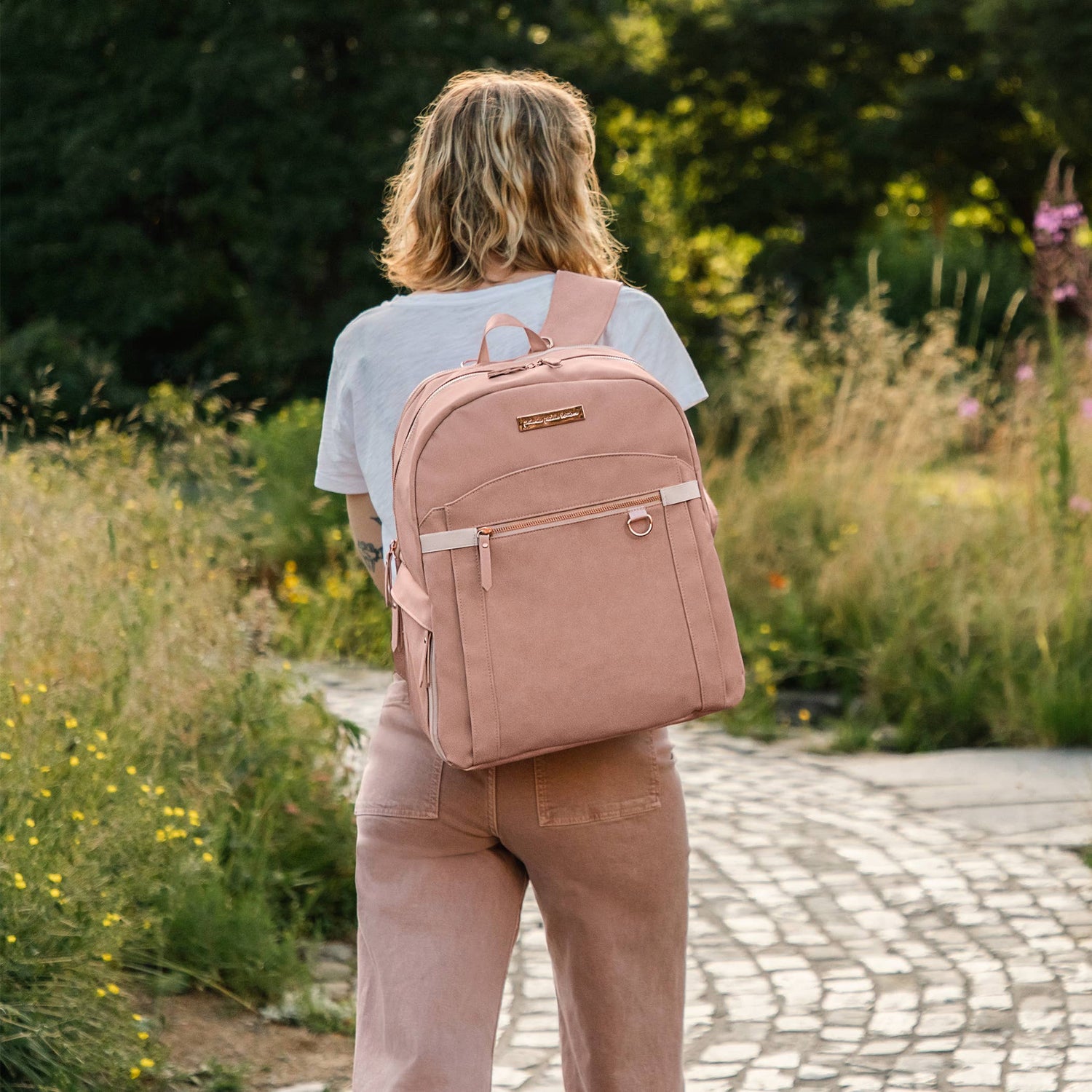 2-in-1 Provisions Backpack - Toffee Rose