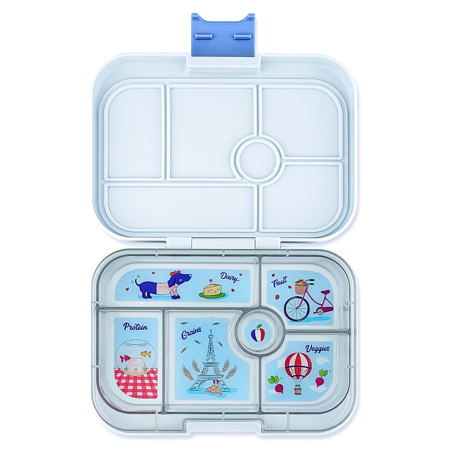 Leakproof Bento Box for Kids - Yumbox Hazy Gray