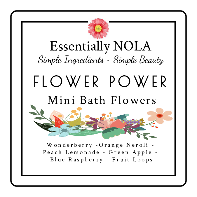 Blooming Bath Time Gift Set: 6 Mini Flower Shaped Bath Bombs