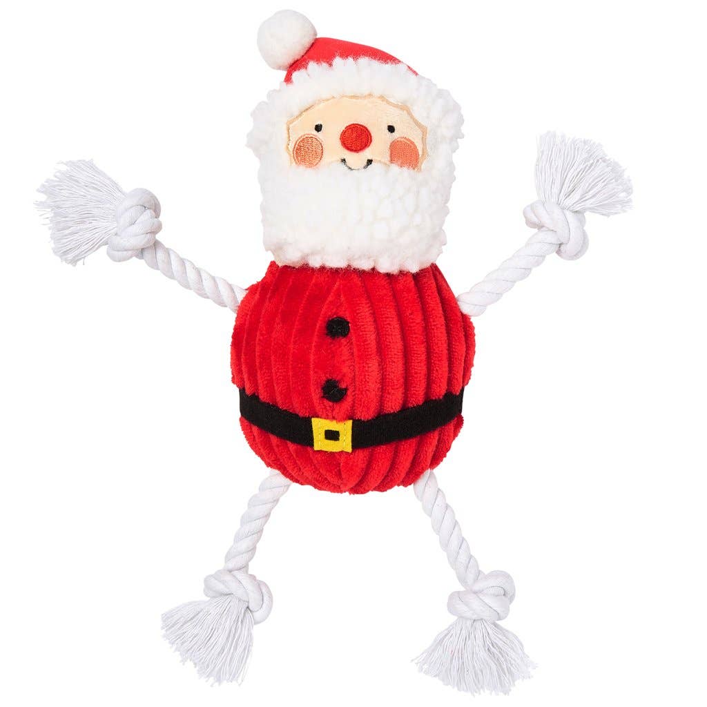 The Real Santa Claus Christmas Dog Toy