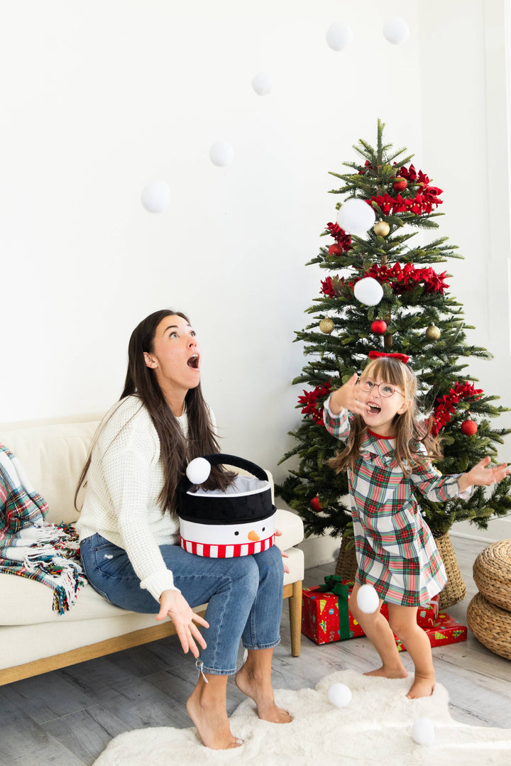 Indoor Snowball Fight Kit, Christmas Kids Games