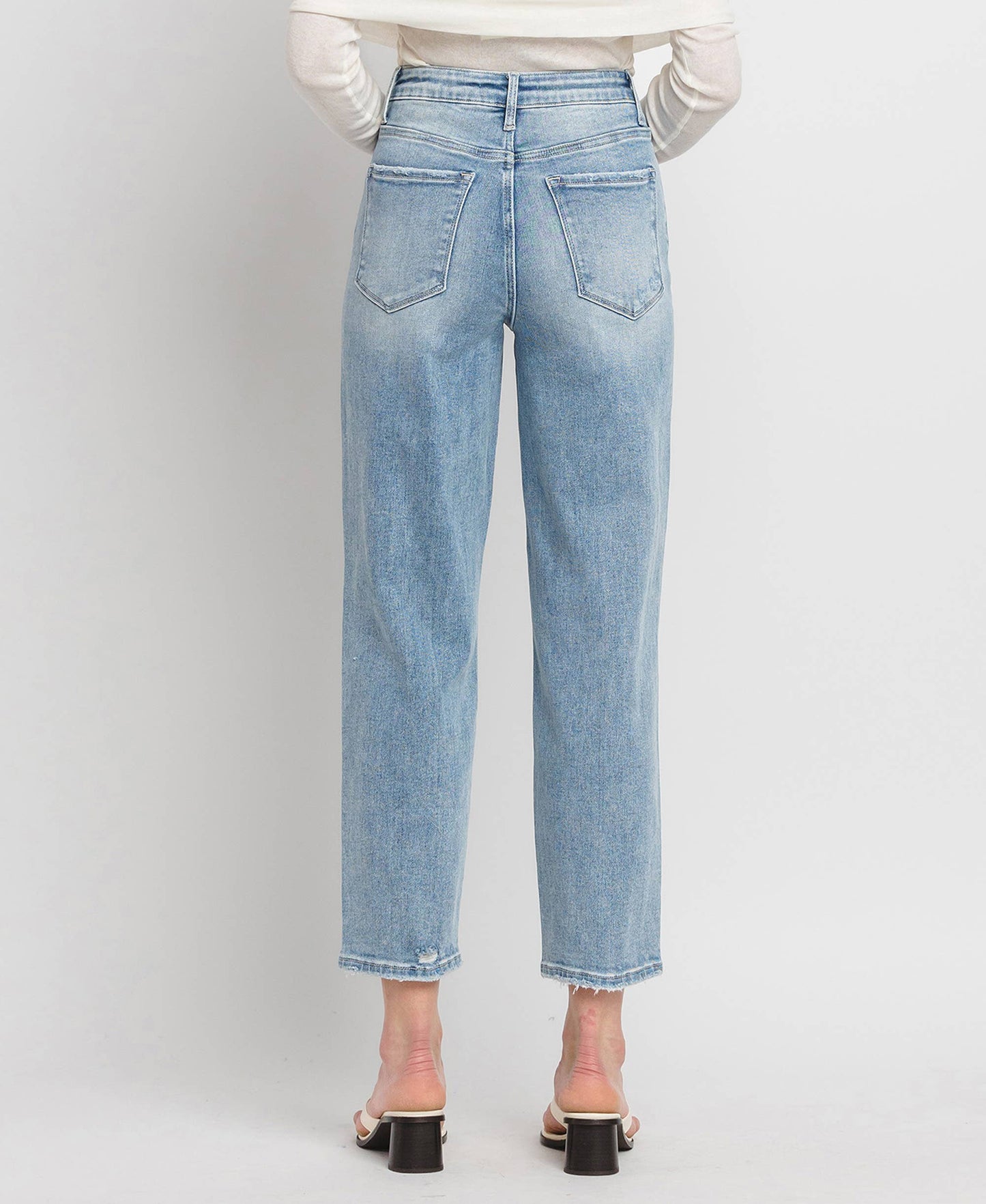 SUPER HIGH RISE BARREL JEANS