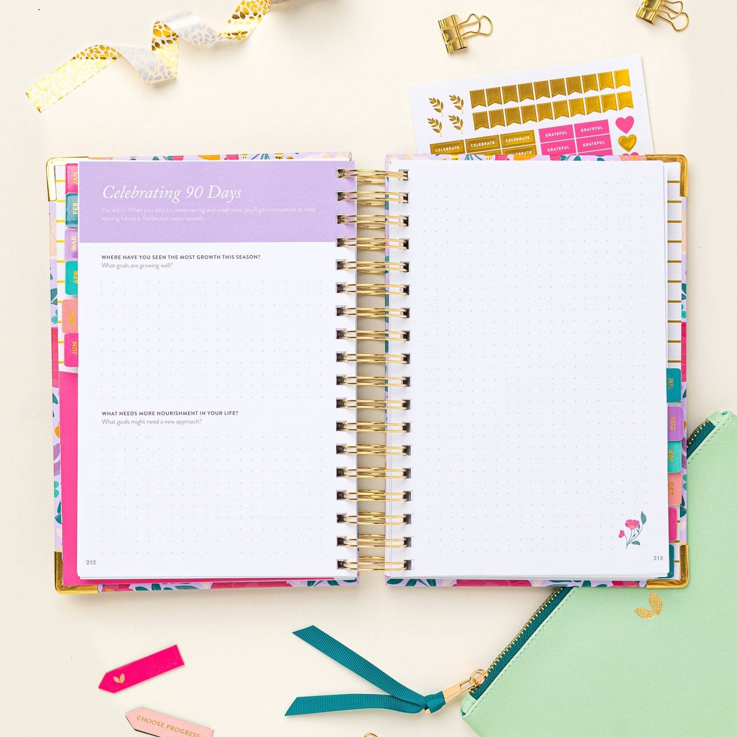 2025 Season by Season Daily Planner | Lilac Blooms