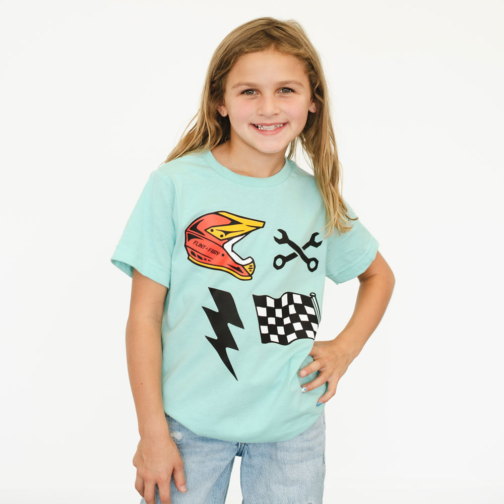 Racing Icons Kids Tee