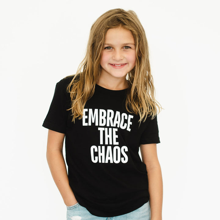 Embrace the Chaos Kids Tee