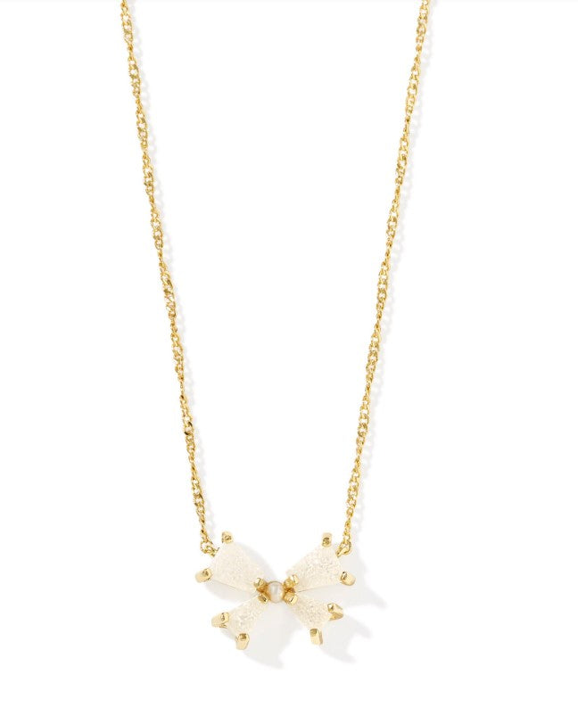 Blair Bow Small Stud Necklace