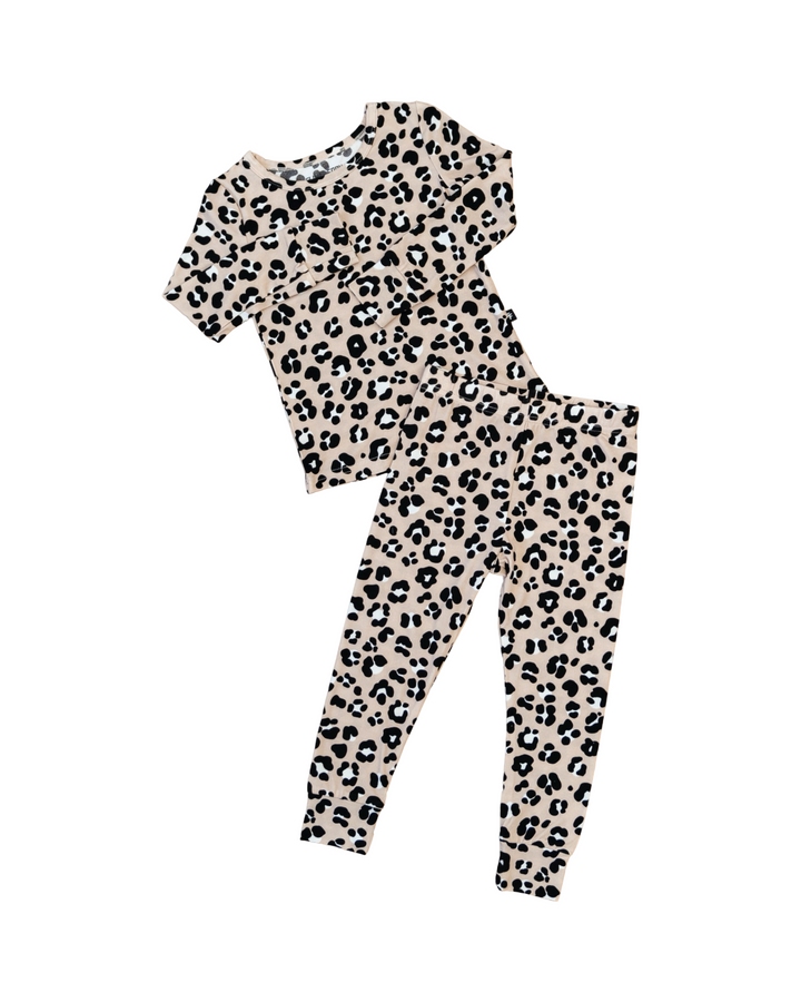 Leopard 2-Piece Pajama Set