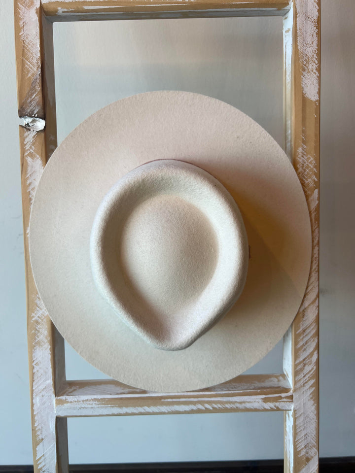 Custom Floral Beige Hat