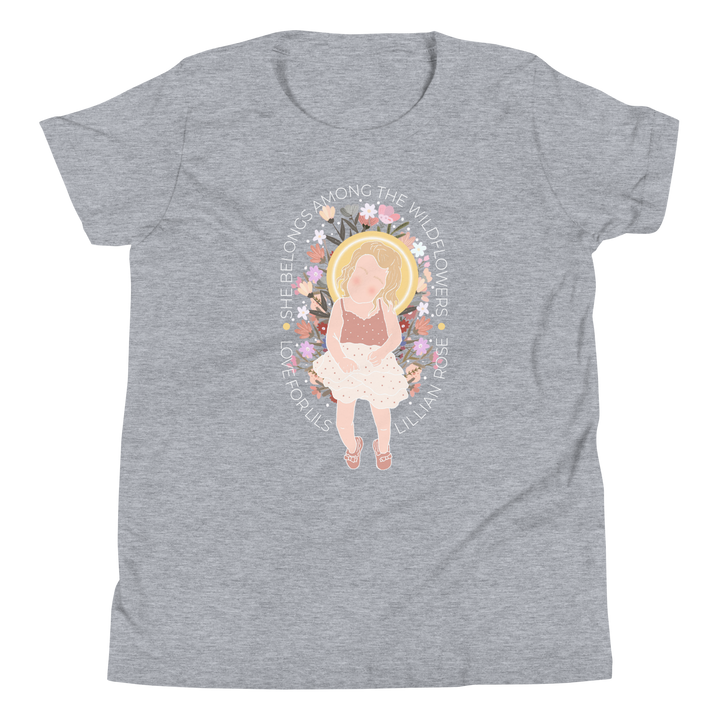 She Belongs Among the Wildflowers Youth/Toddler Tee