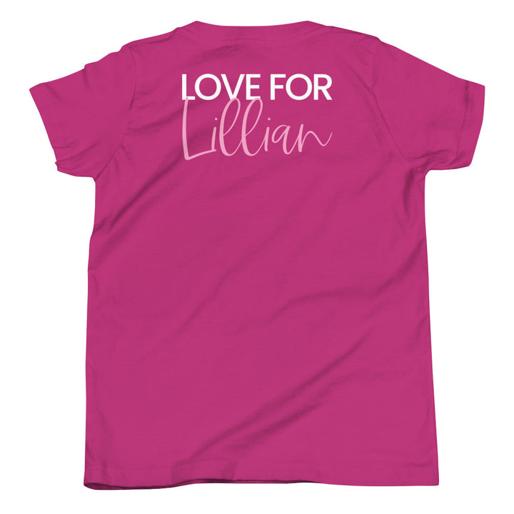 Berry Love For Lillian 2023 Youth Tee