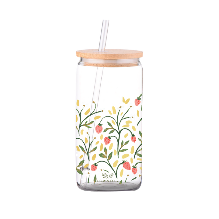 Strawberry Meadow Coffee Cup