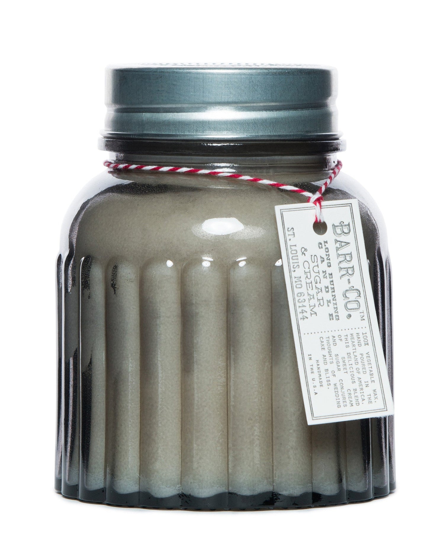 Sugar & Cream Apothecary Jar Candle-Laree + Co.