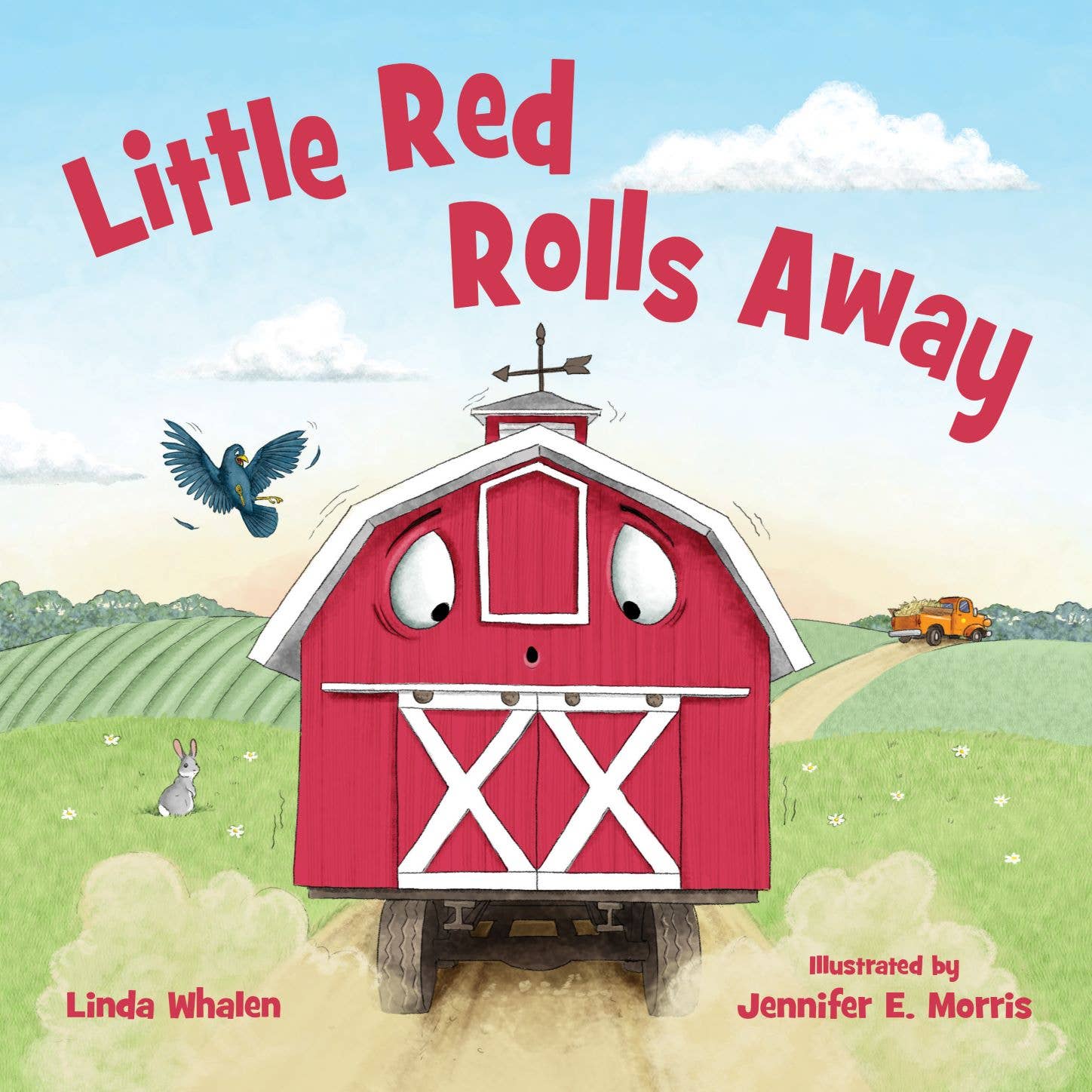 Little Red Rolls Away Picture Book