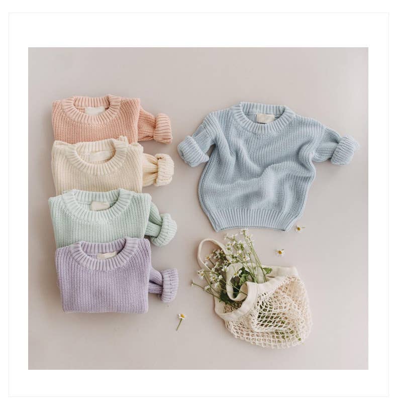 Loose Knitted Sweater Pullover
