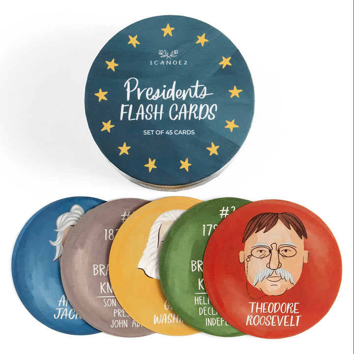 Presidents Flash Cards
