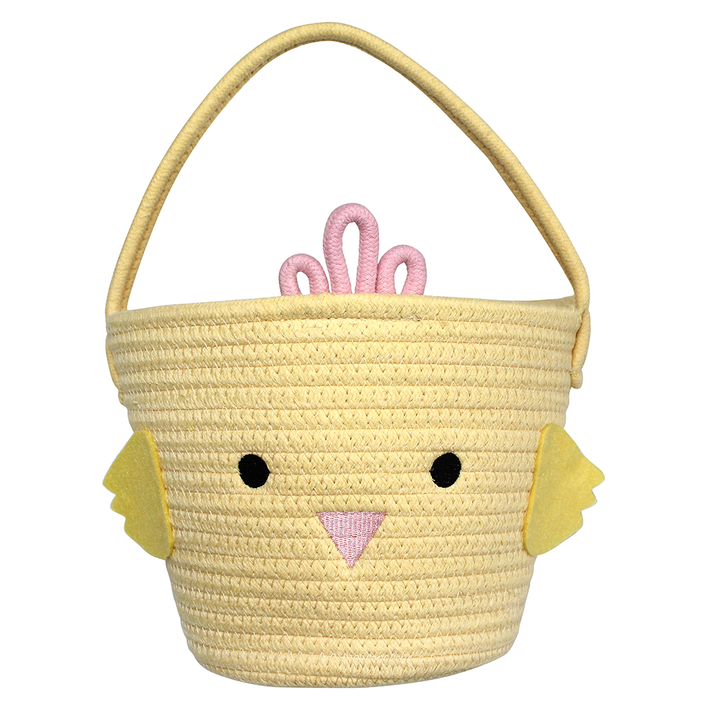 Rope Easter Basket - Yellow Chick, Lucy's Room