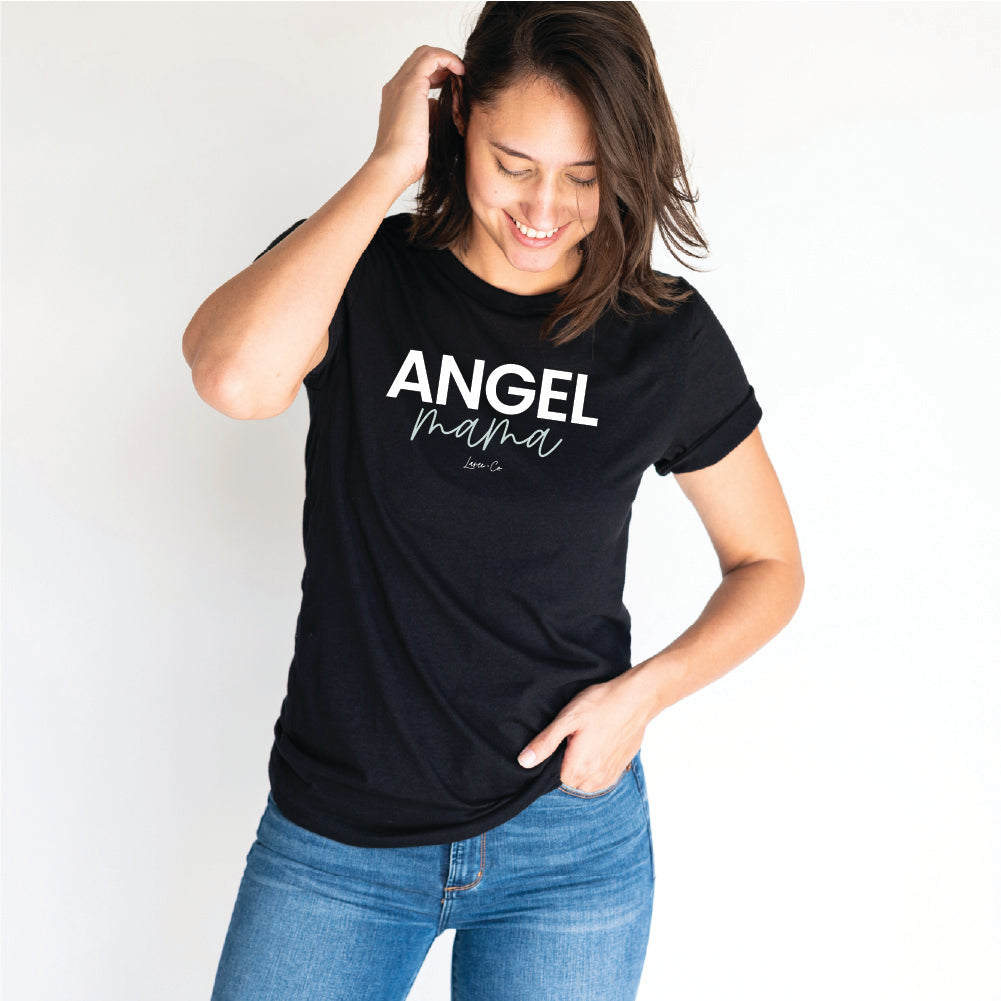 Angel Mama Tee-Adult Tees-Laree + Co.