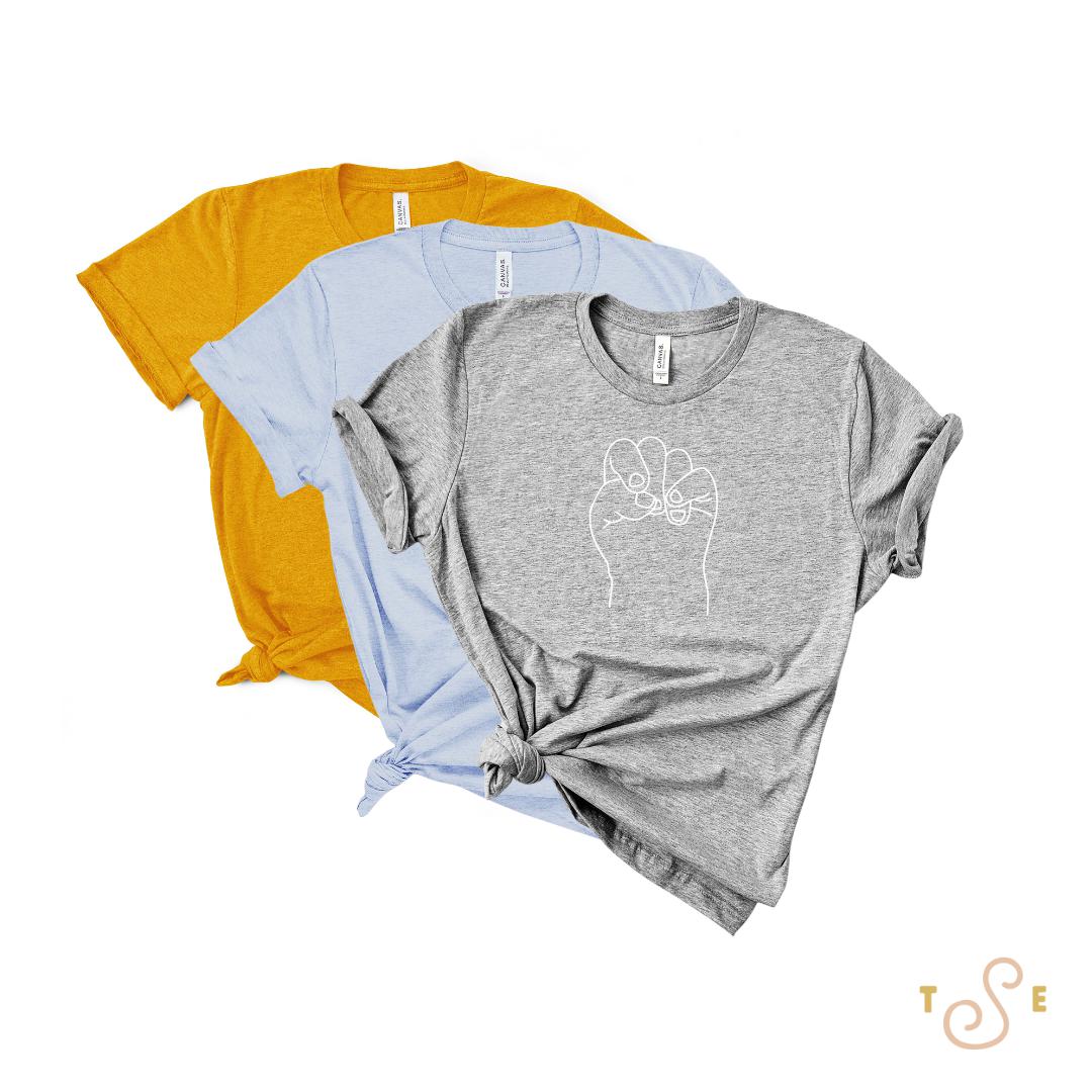 Clenched Fist Adult Tee | TSE Core Collection-Laree + Co.